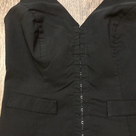 Vintage Le Chateau Black Halter Vest - Picture 6 of 17